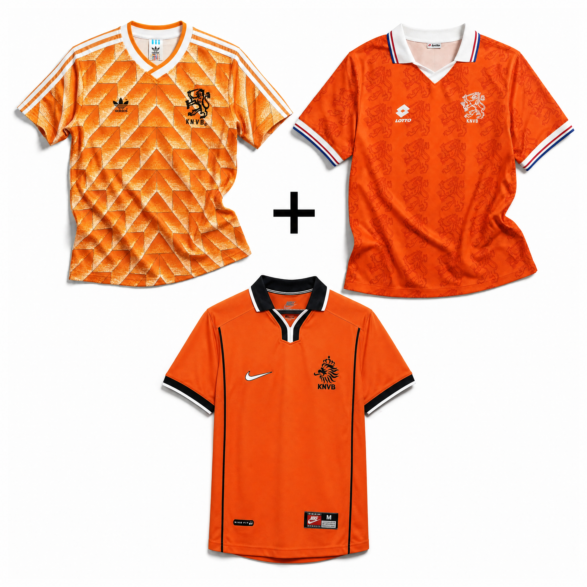 Pays-Bas 1988 + Pays-Bas 1995 + Pays-Bas 1998 – vue 2