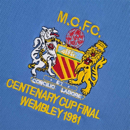 Manchester City Maillot Domicile 1981/82 – vue 3
