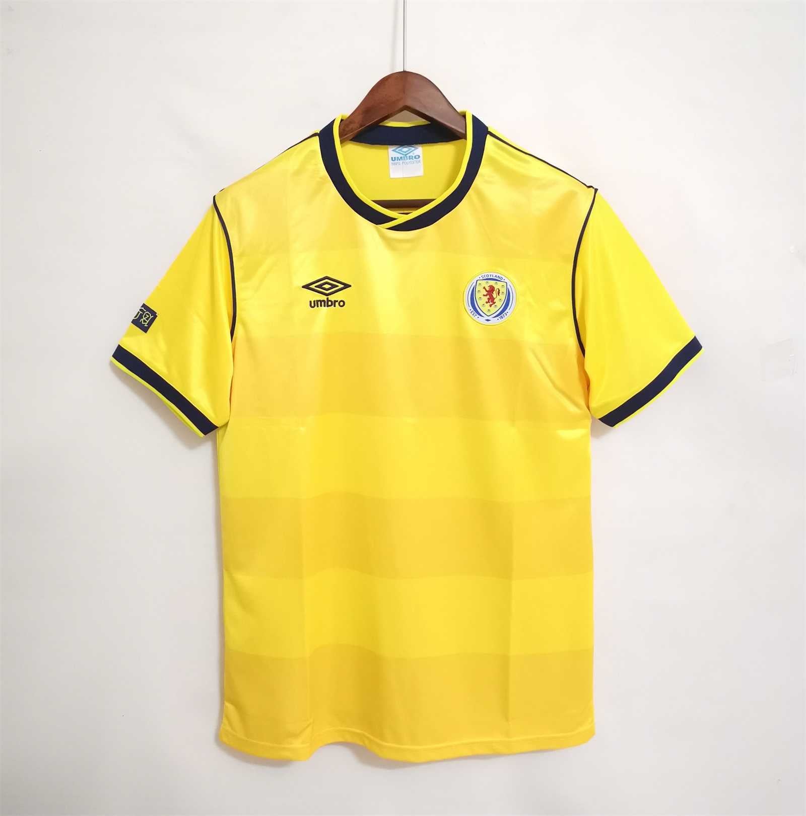 Écosse Maillot Extérieur 1986