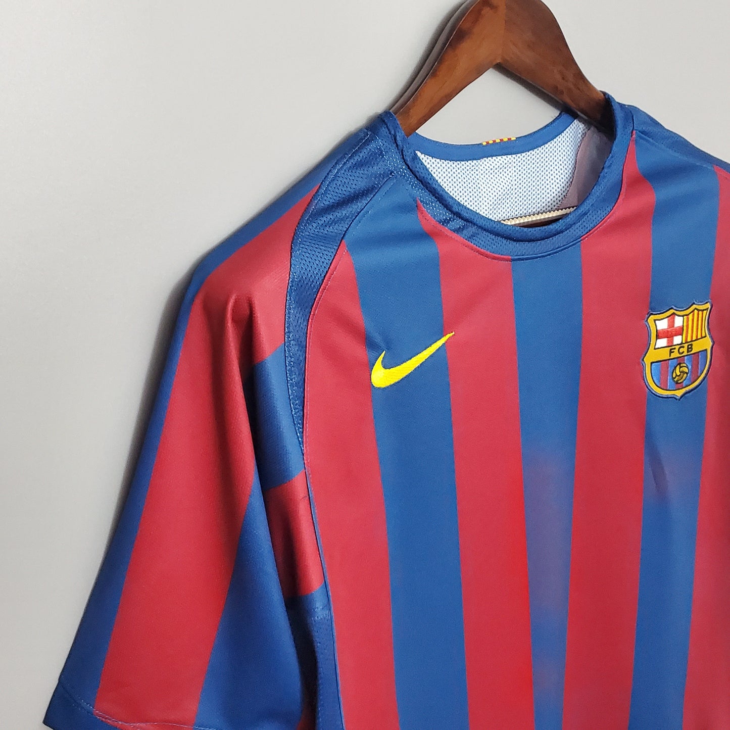 Maillot Messi Barcelone Domicile Champions League 2005/06 – vue 3