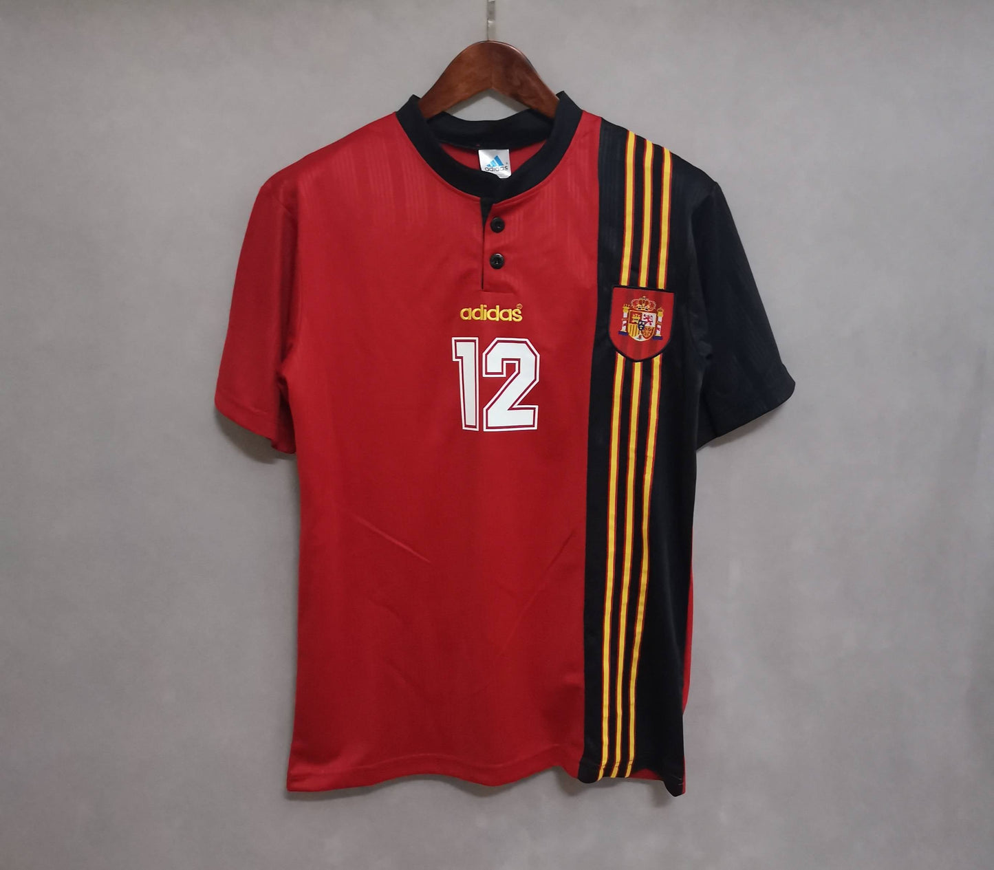 Espagne Maillot Domicile 1996 – vue 4