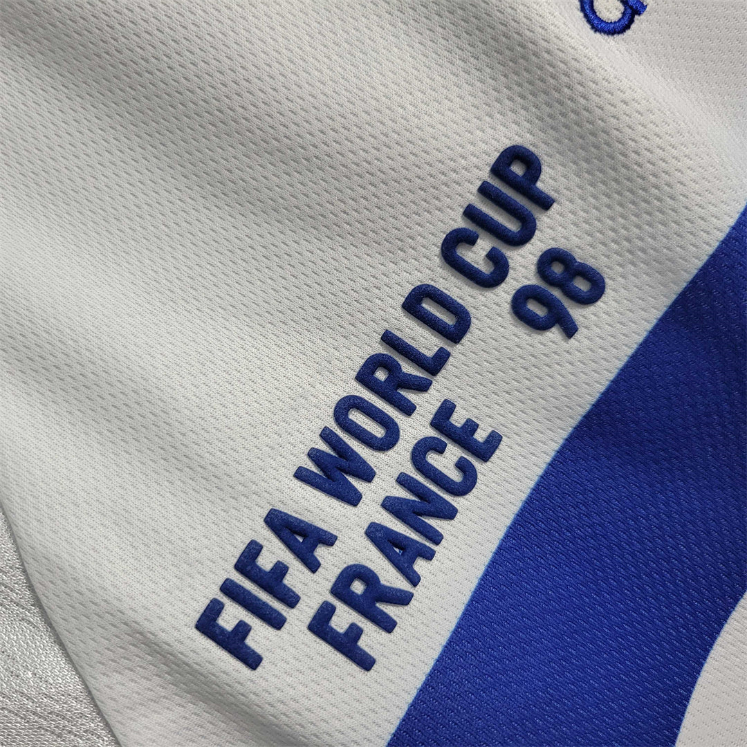 Maillot Zidane France Extérieur 1998 – vue 5