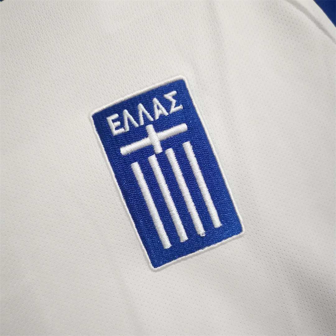 Grèce Maillot Domicile 2004 Coupe du Monde – vue 7
