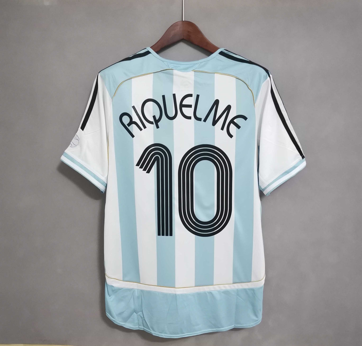 Argentine Maillot Domicile 2006 Coupe du Monde – vue 4