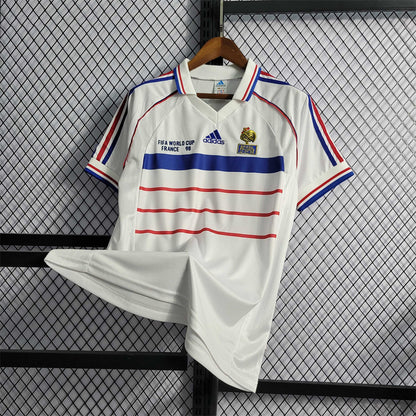 Maillot Zidane France Extérieur 1998 – vue 9