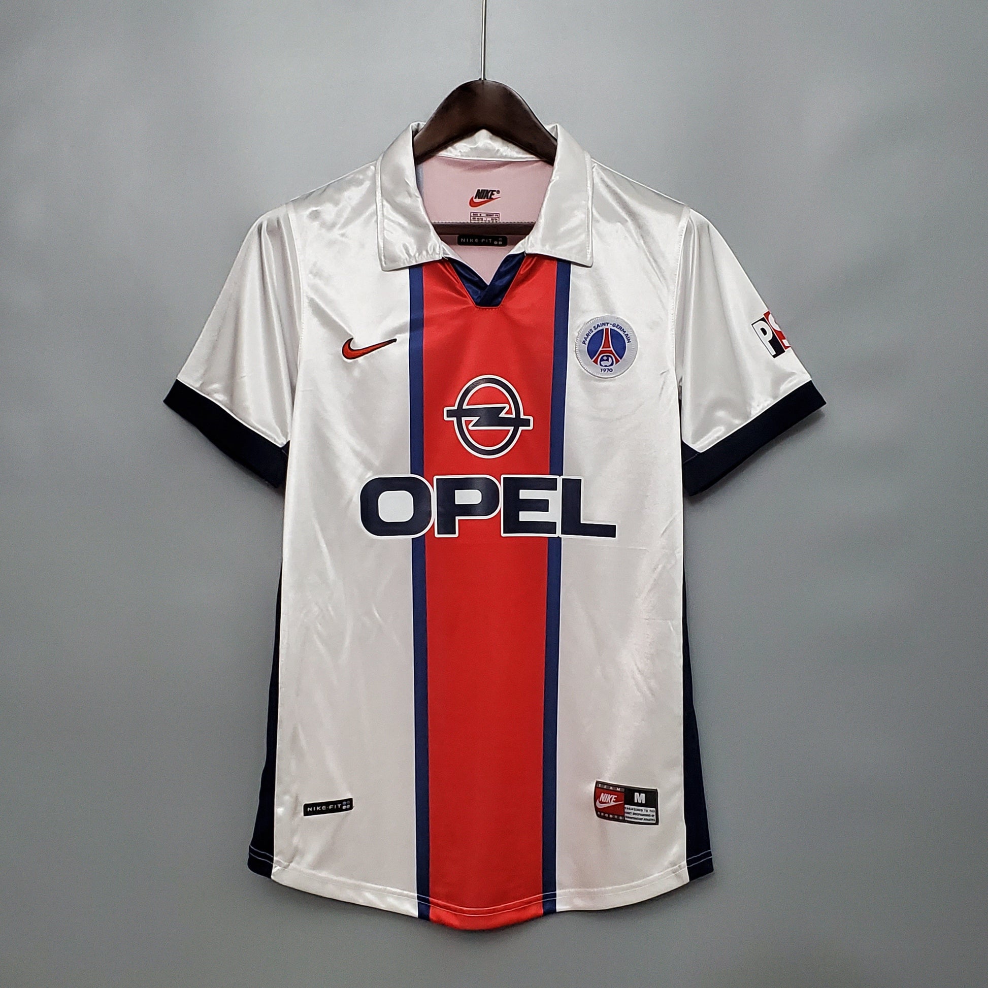 PSG Maillot Extérieur White 1998/99