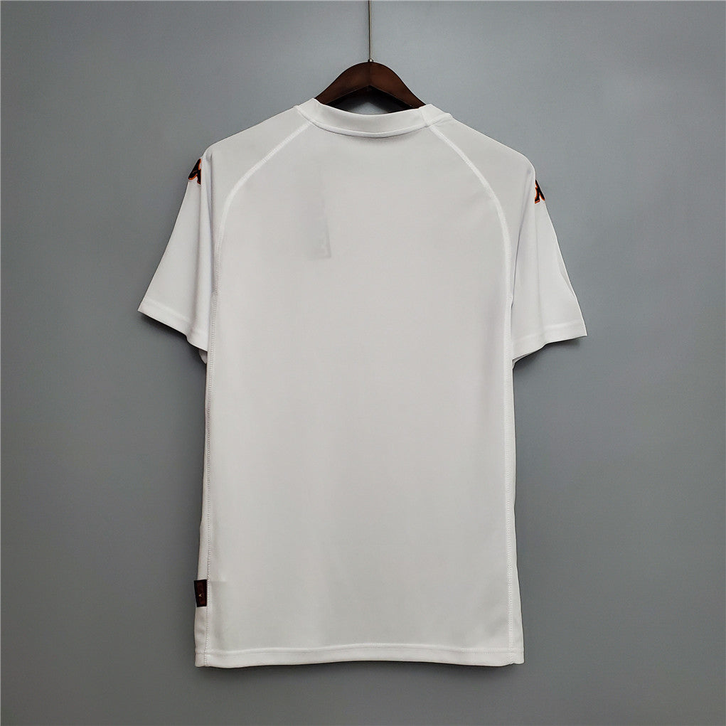 Roma Maillot Extérieur White 2000/01 – vue 3