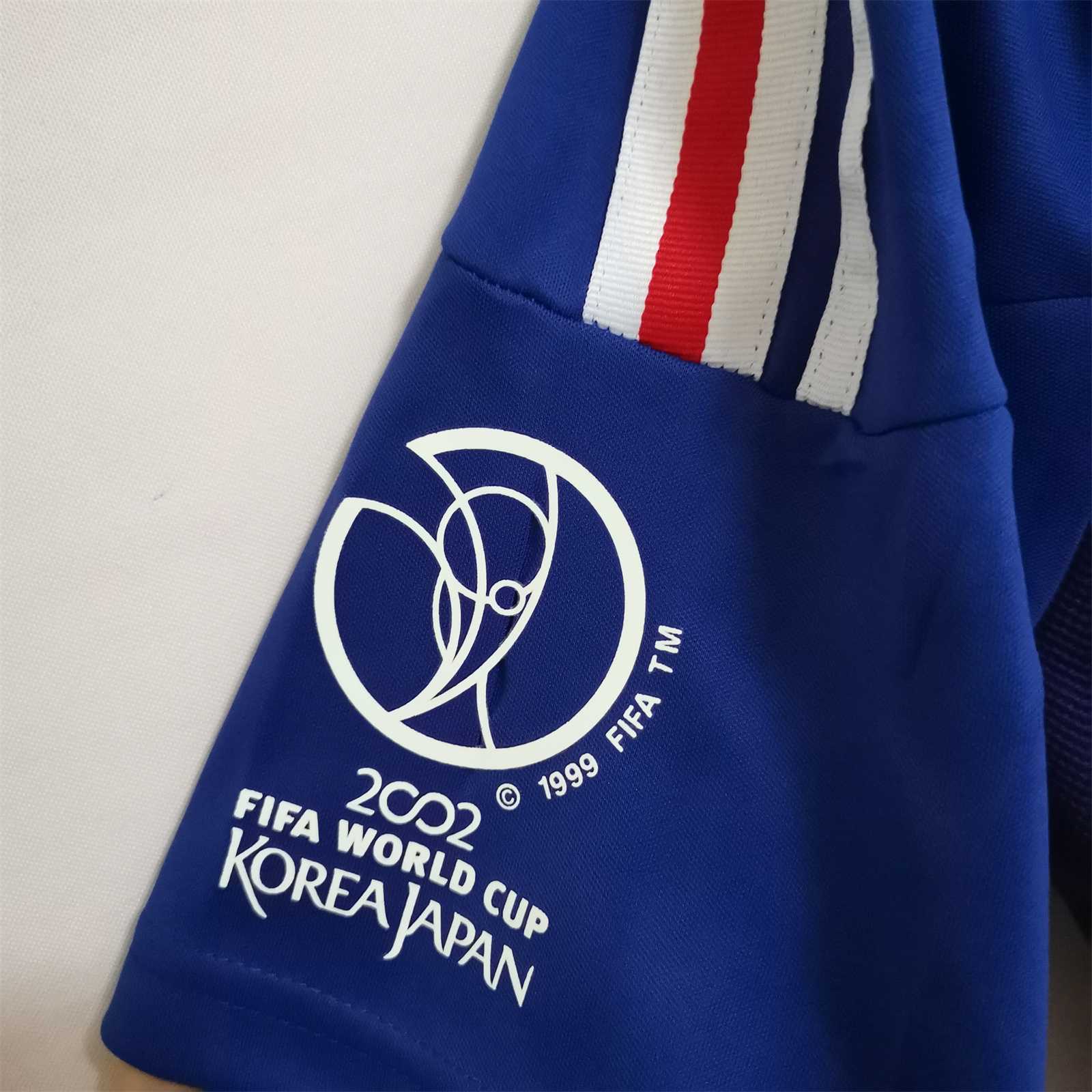France Maillot Domicile 2002 – vue 3
