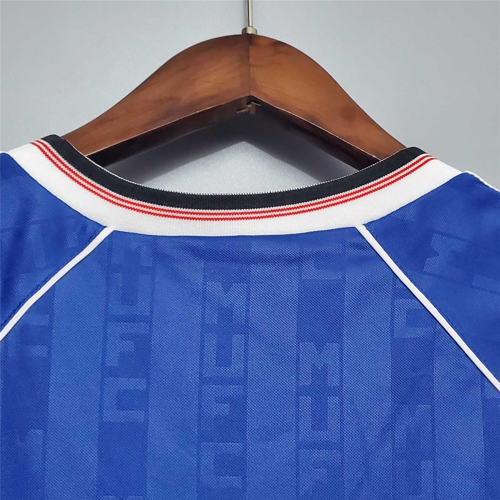 Man. United Maillot Extérieur Blue 1988/89 – vue 5