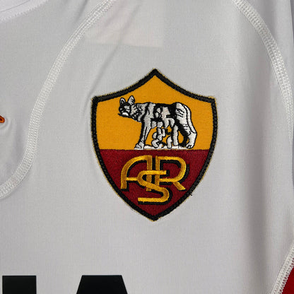 Roma Maillot Extérieur White 2001/02 – vue 4