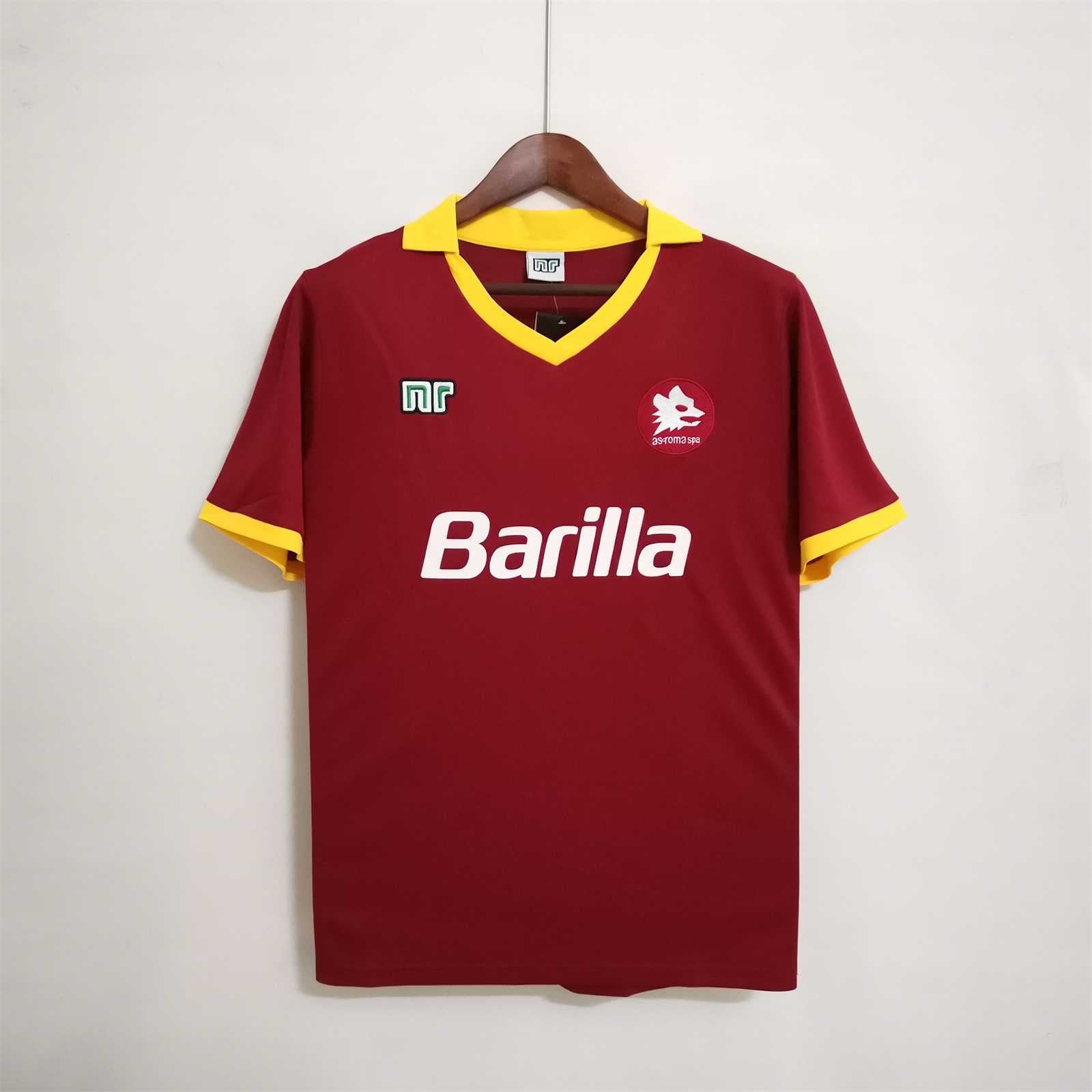 Roma Maillot Domicile 1989/90