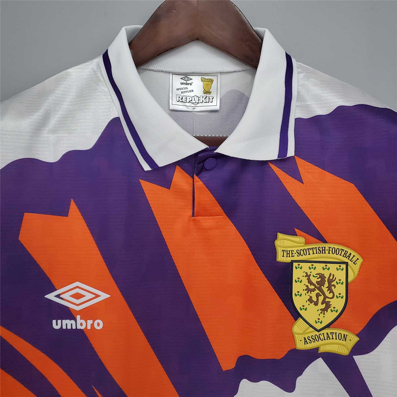 Écosse Maillot Extérieur 1992 – vue 4