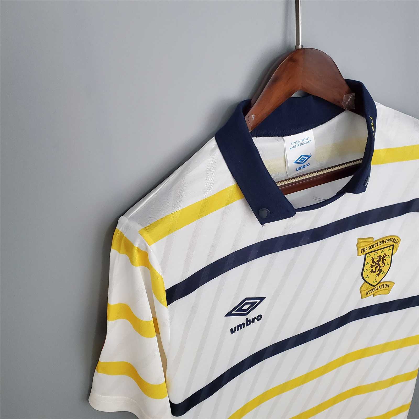 Écosse Maillot Extérieur 1988 – vue 5