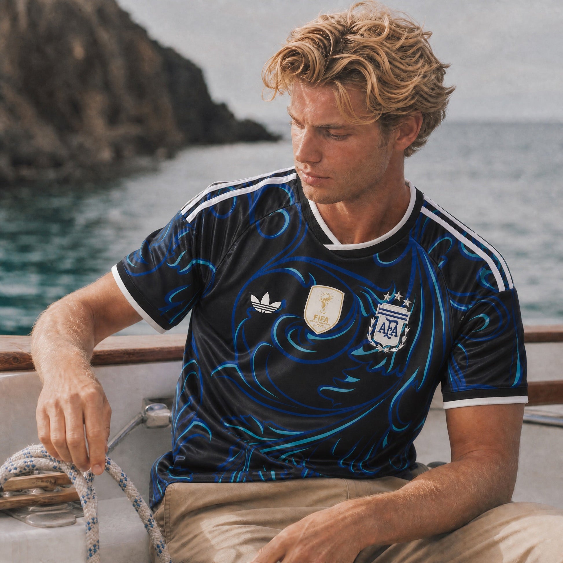 Maillot Messi Argentine Extérieur 2026 Coupe du Monde – vue 3