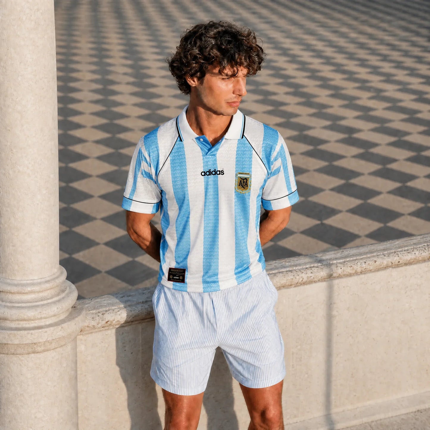 Argentine Maillot Domicile 1994 – vue 3