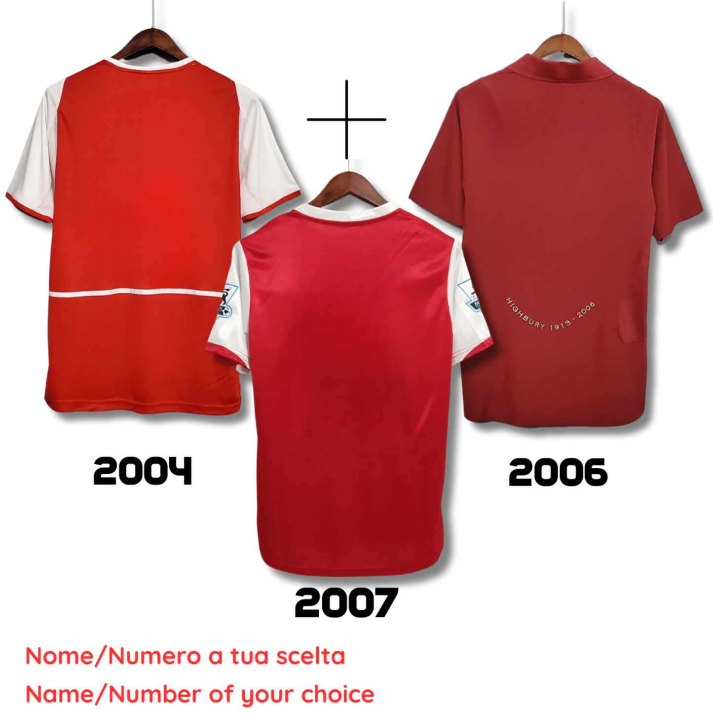 Arsenal 2007 + Arsenal 2006 + Arsenal 2004 – vue 2