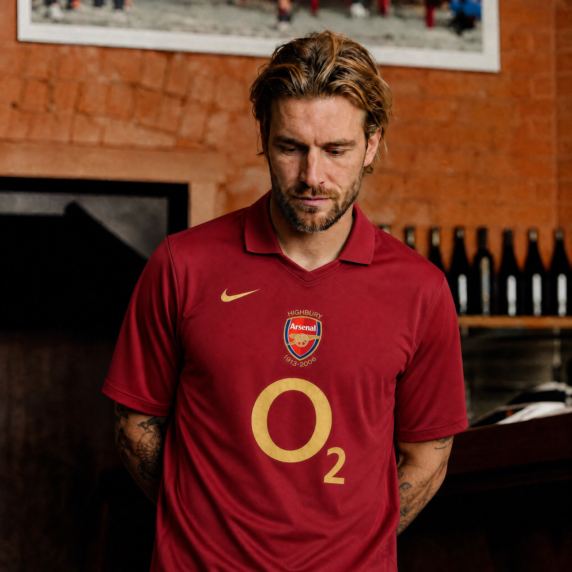 Arsenal Maillot Domicile 2005/06 Highbury Final Game – vue 3