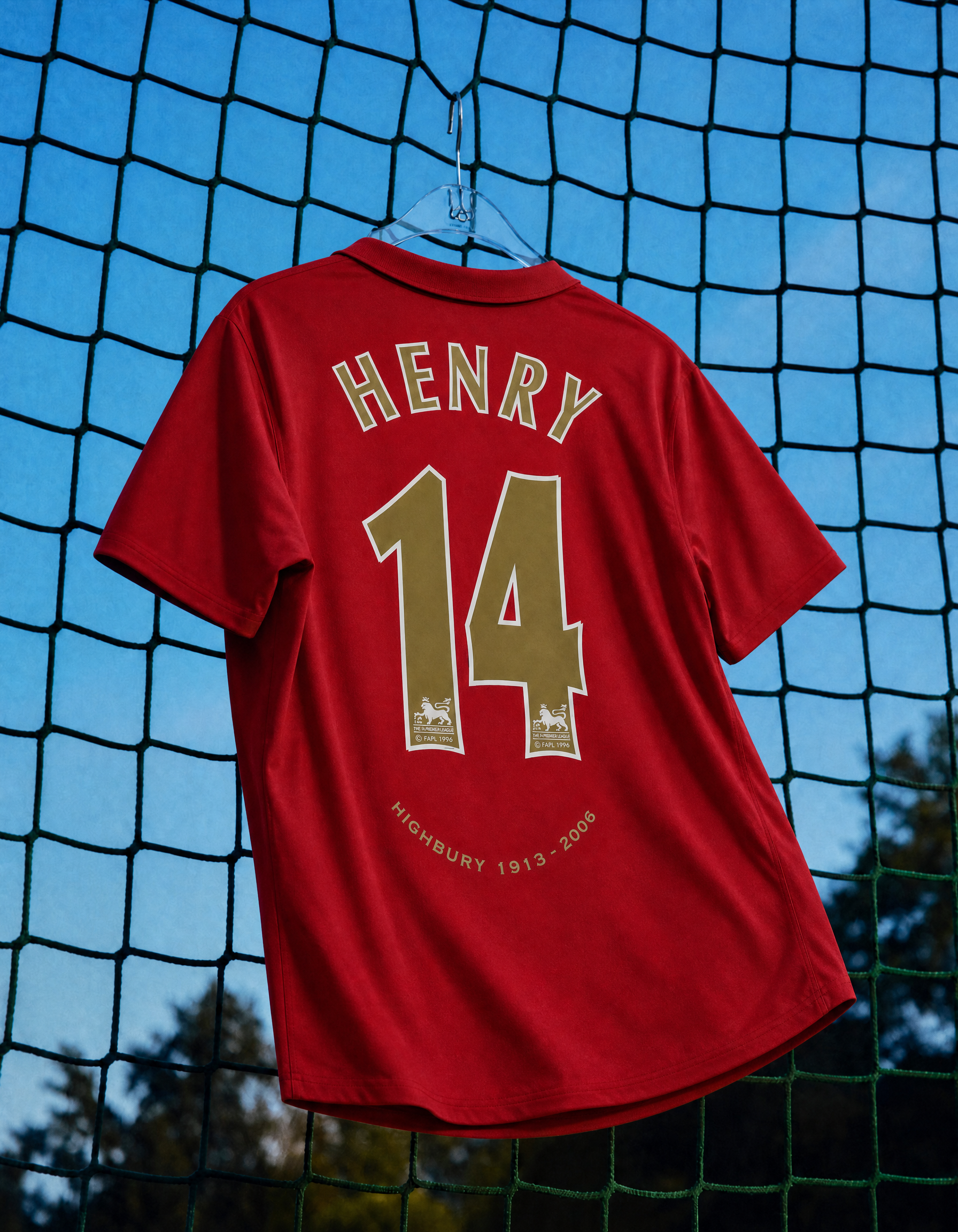 Arsenal Maillot Domicile 2005/06 Highbury Final Game – vue 4