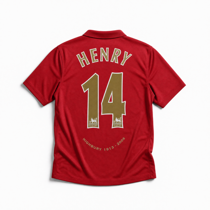 Arsenal Maillot Domicile 2005/06 Highbury Final Game – vue 2
