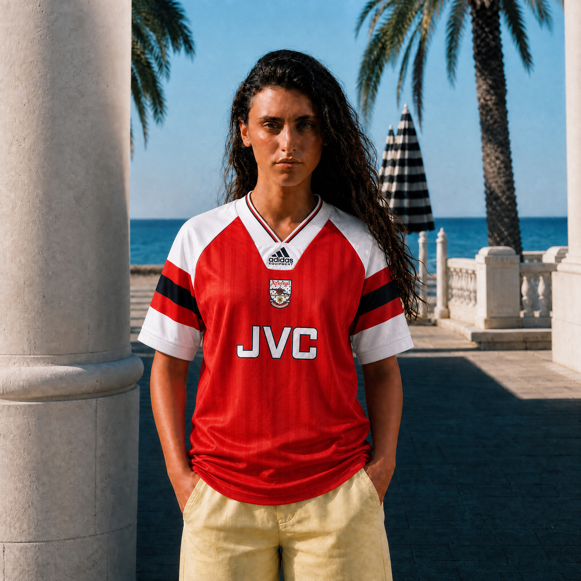 Arsenal Maillot Domicile 1992/93 – vue 3
