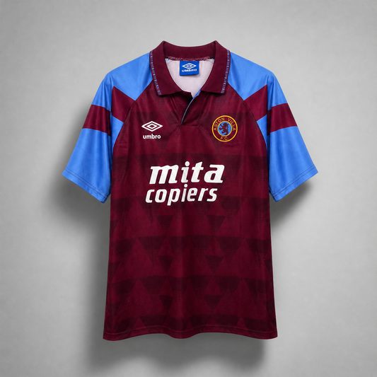 Aston Villa Maillot Domicile 1990/91