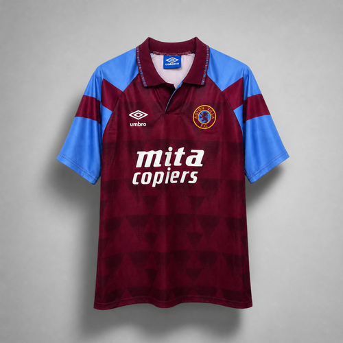 Aston Villa Maillot Domicile 1990/91