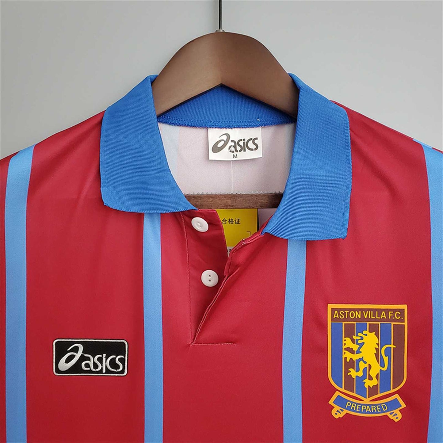 Aston Villa Maillot Domicile 1993/95 – vue 3