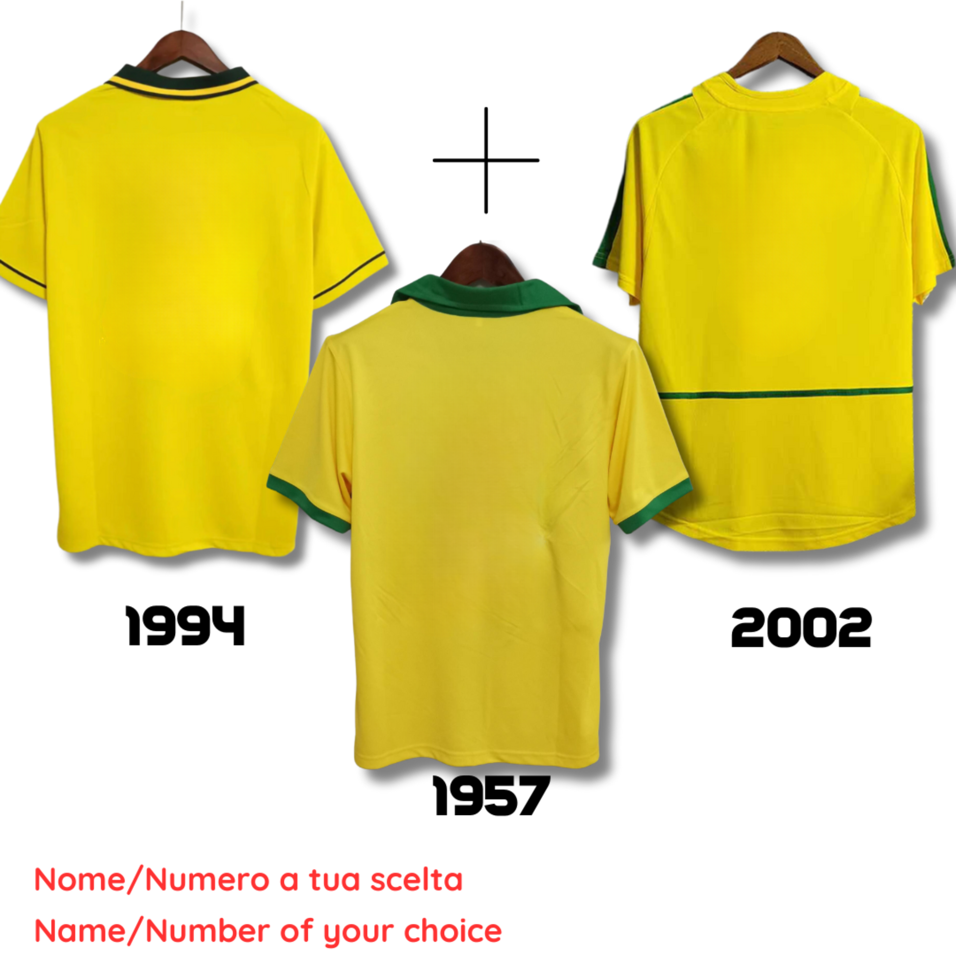 Brésil 2002 + Brésil 1994 + Brésil 1957 – vue 2