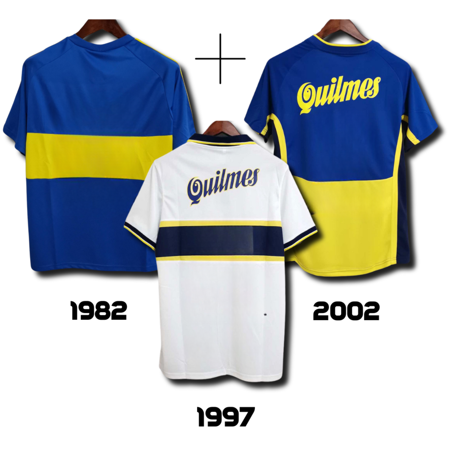 Boca Juniors 1982 + Boca Juniors 1997 + Boca Juniors 2002 – vue 2