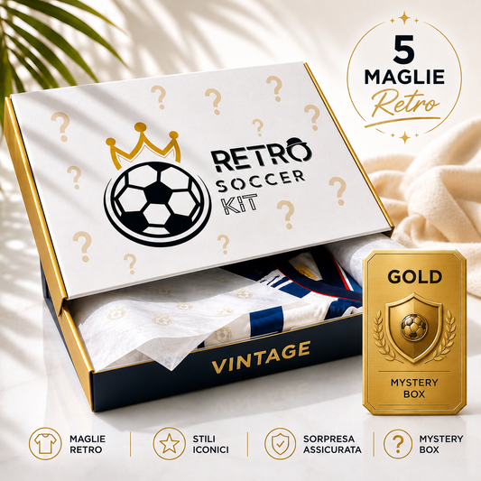 MYSTERY BOX GOLD (5 maillots surprise)