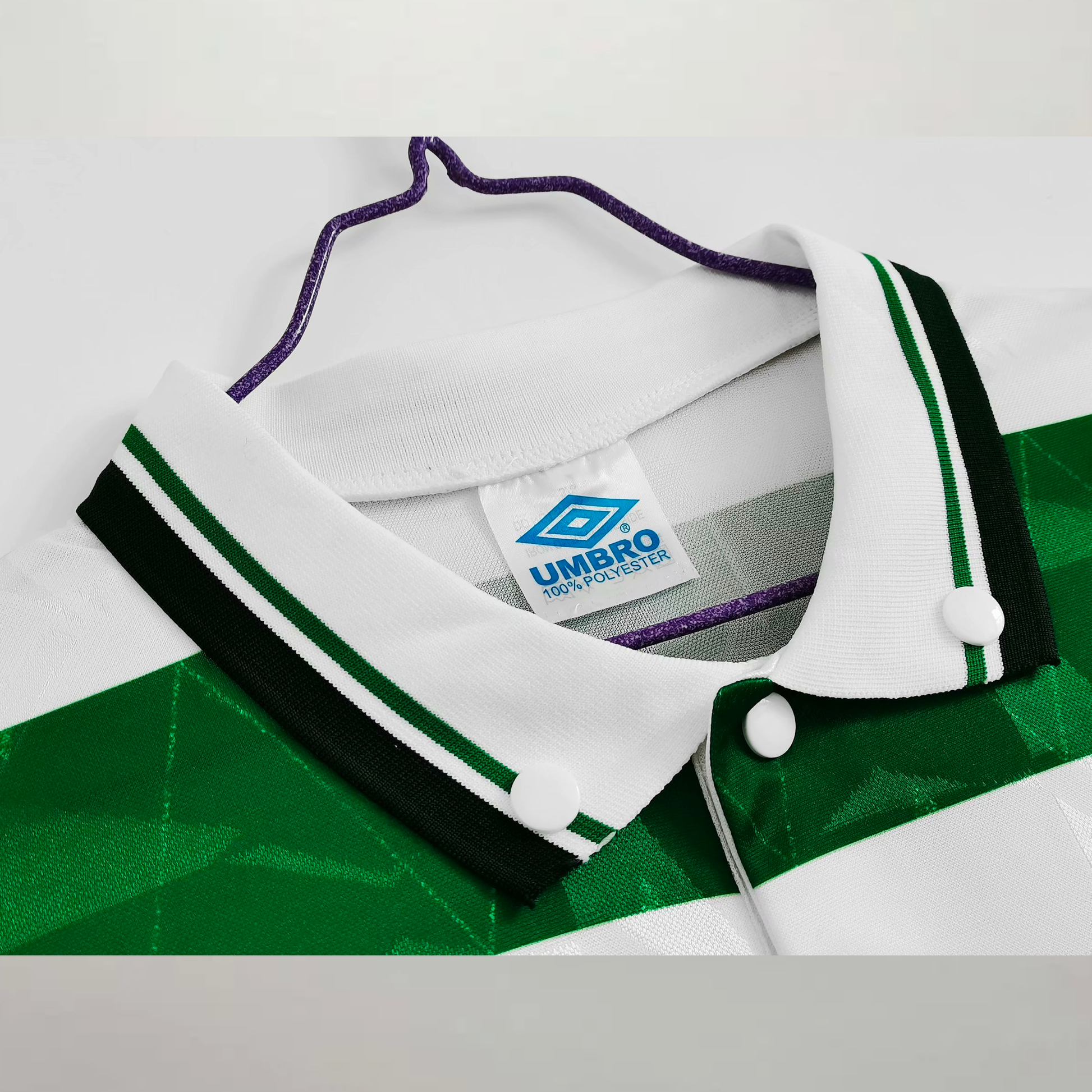 Celtic Maillot Domicile 1989/91 – vue 11