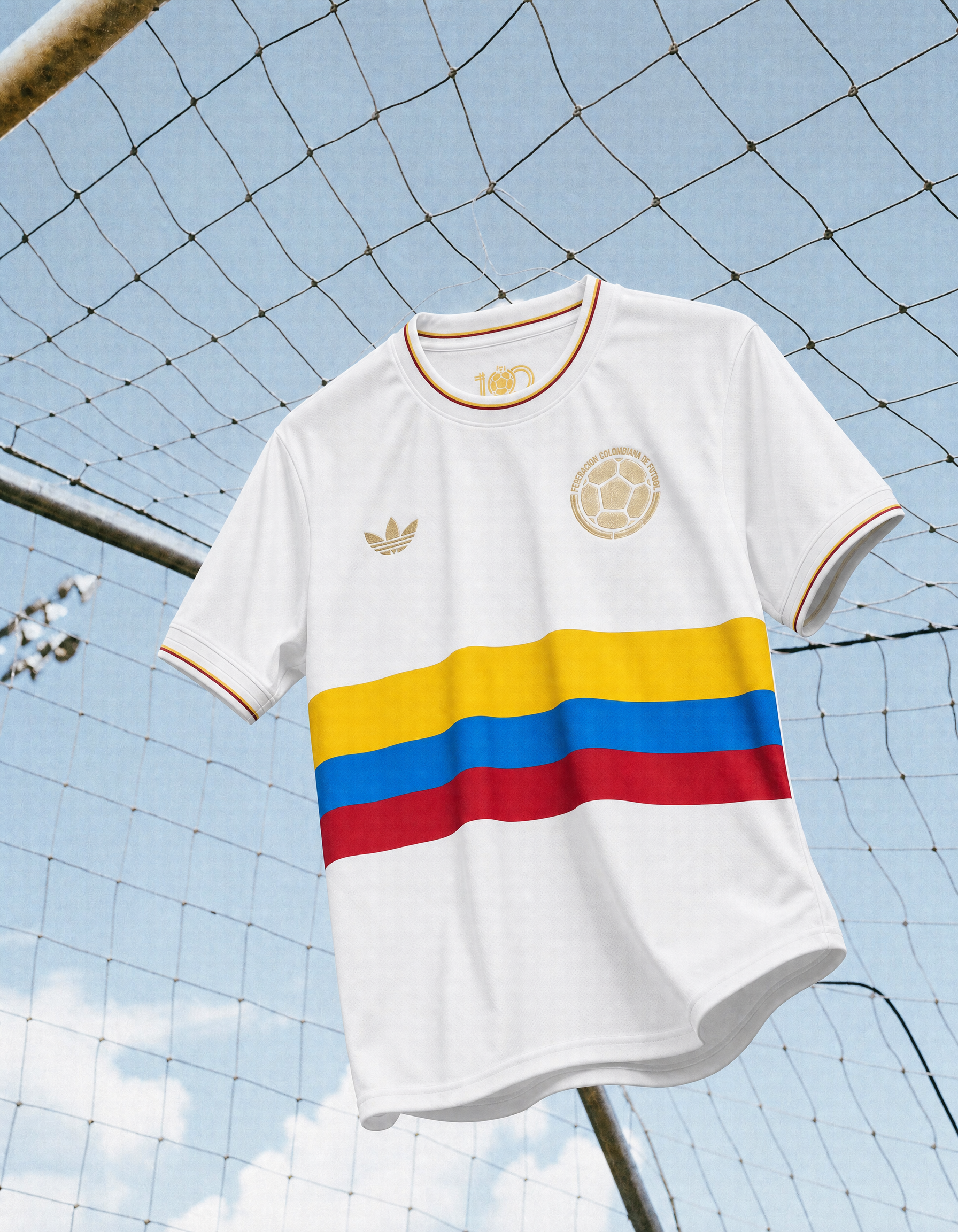 Colombie Maillot Domicile 100th Anniversaire – vue 5