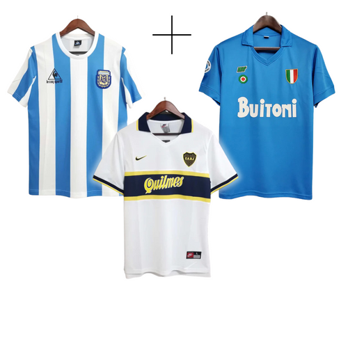 Argentine 1986 + Boca J. 1997 + Napoli 1988