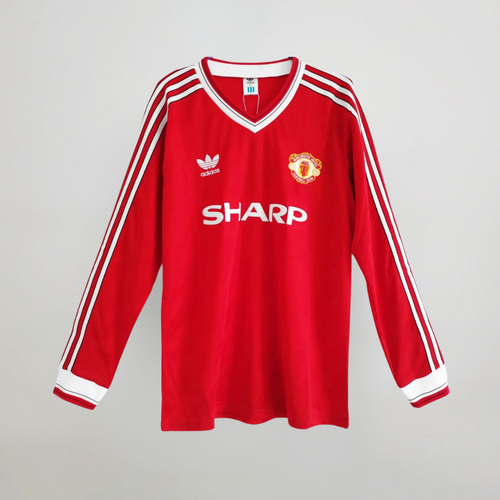 Man. United Maillot Domicile Manches Longues 1986/1987