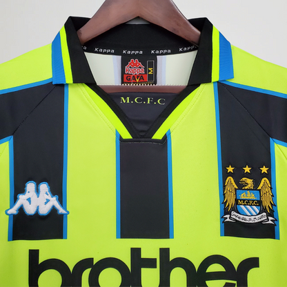 Manchester City Maillot Extérieur 1998/99 – vue 3