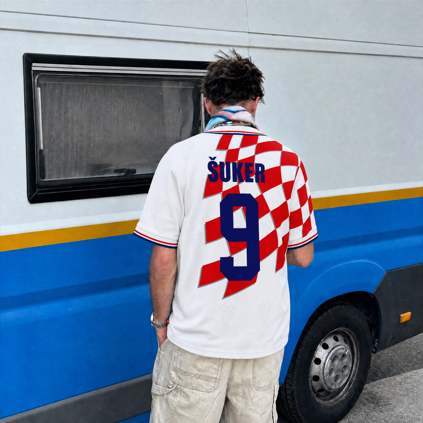 Croatie Maillot Domicile 1998 – vue 3