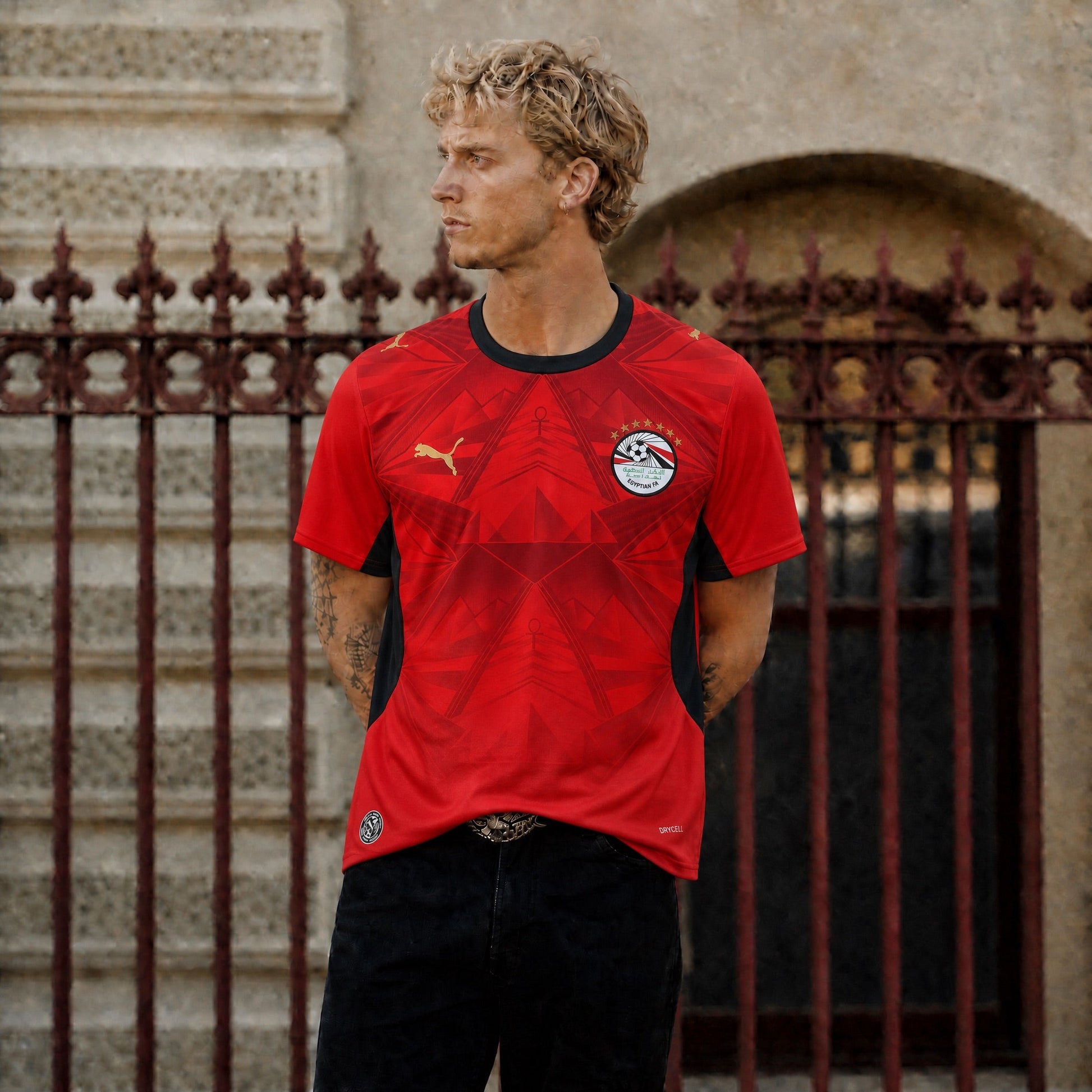 Égypte Maillot Domicile 2026 Coupe du Monde – vue 3