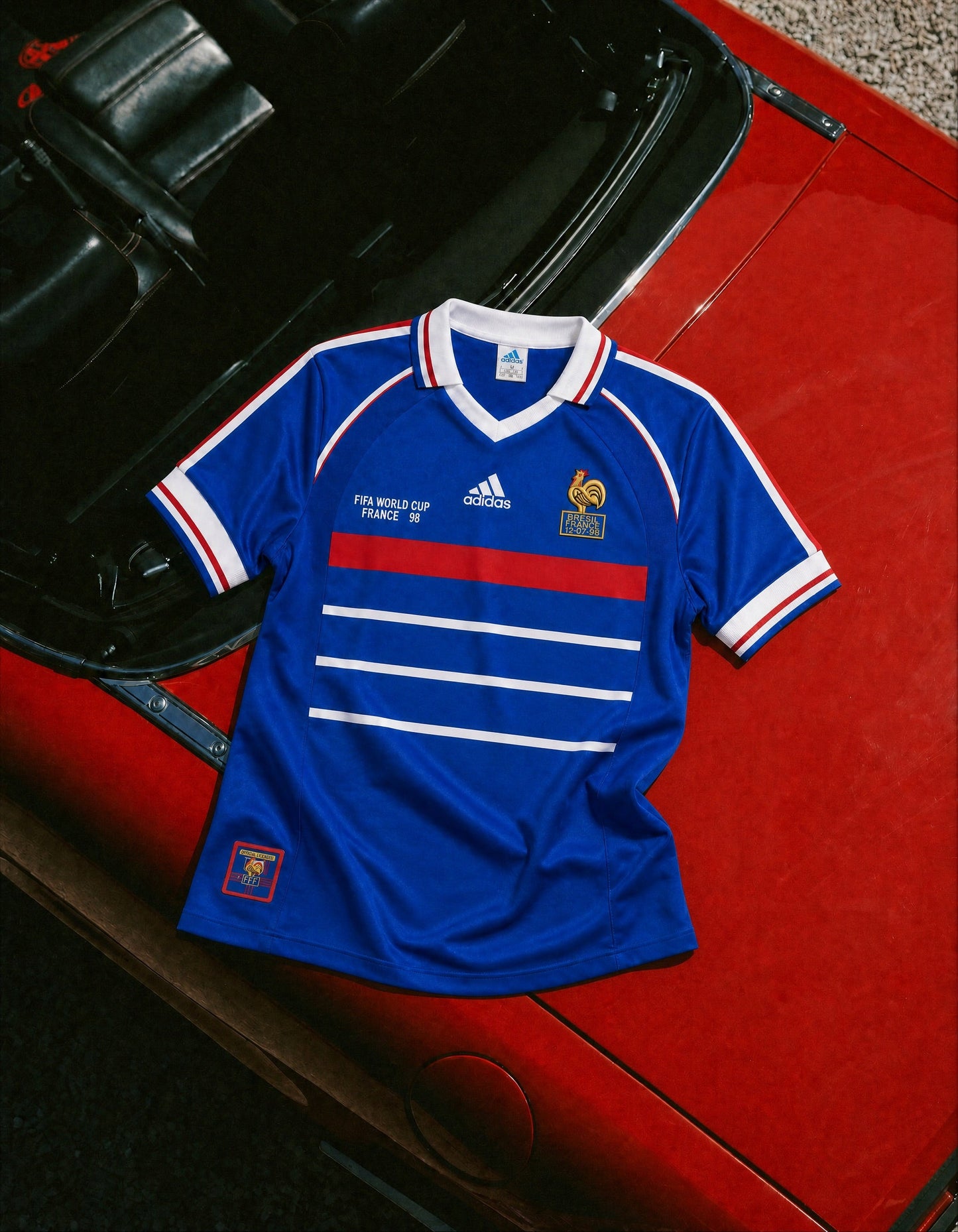 Maillot Zidane France Domicile 1998 Victoire Coupe du Monde – vue 4
