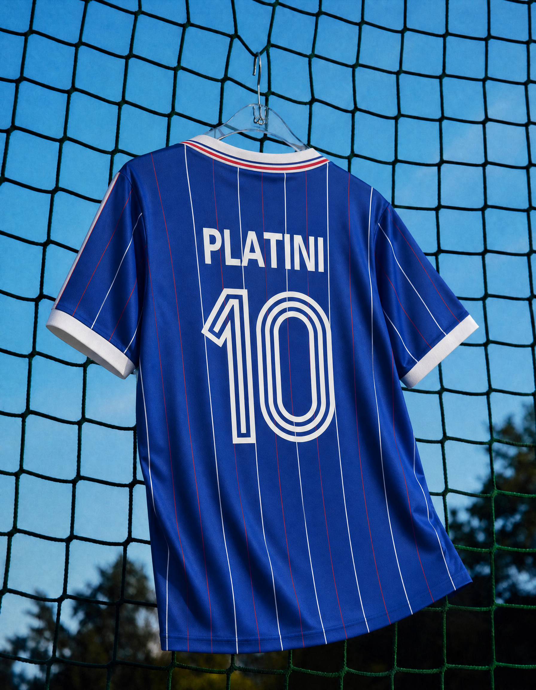 France Maillot Domicile 1982 – vue 4