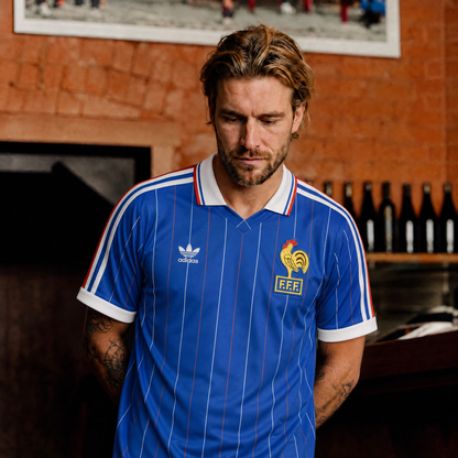 France Maillot Domicile 1982 – vue 3