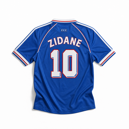 France Maillot Domicile 1998 Victoire Coupe du Monde – vue 2