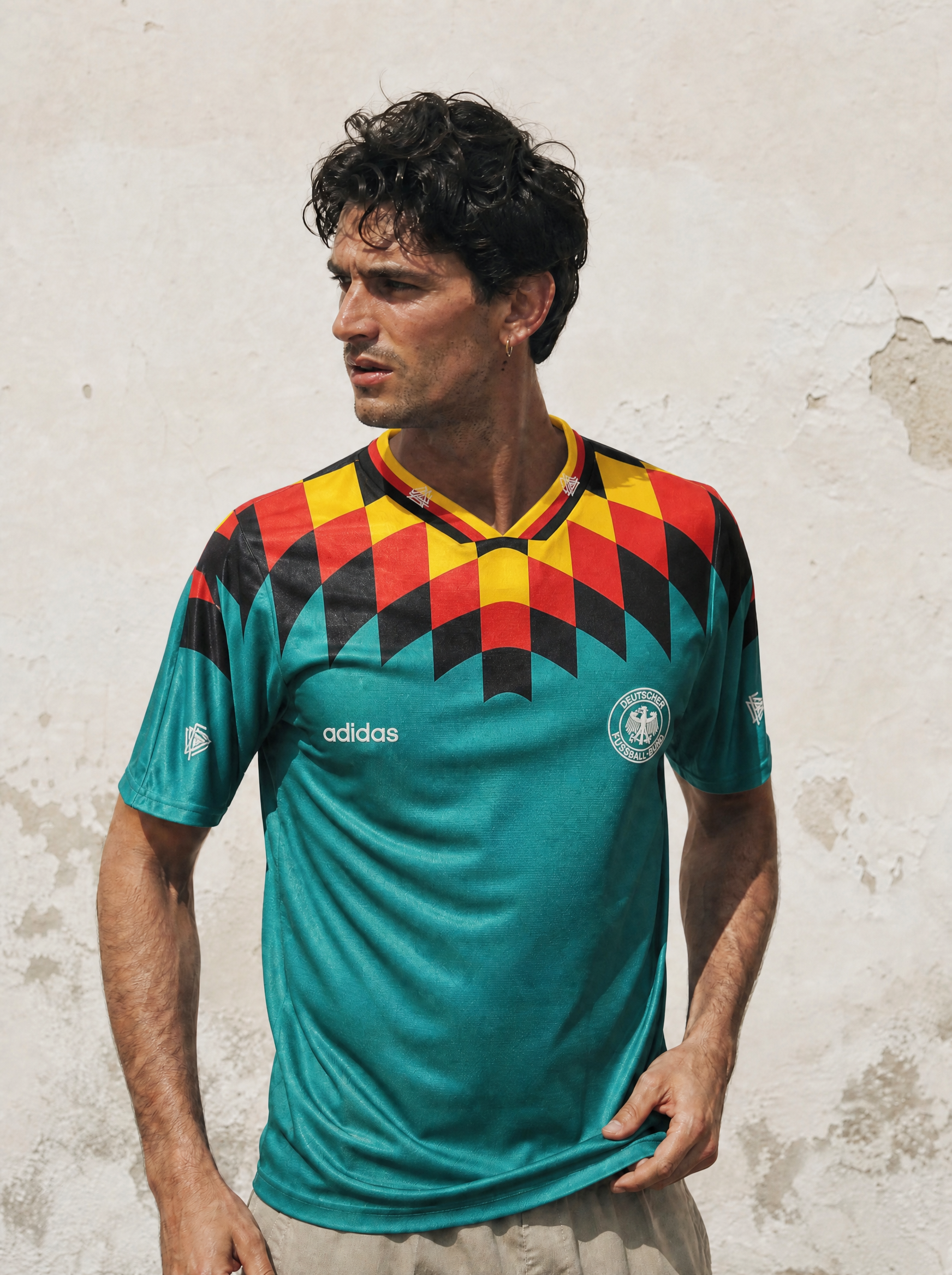 Allemagne Maillot Extérieur 1994 – vue 3