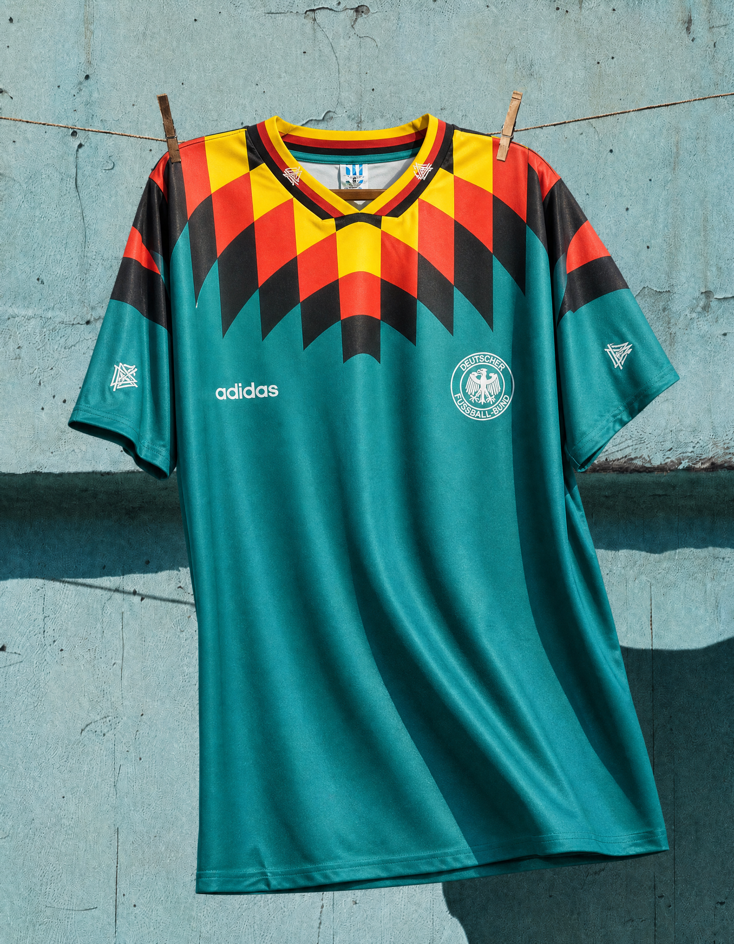 Allemagne Maillot Extérieur 1994 – vue 4