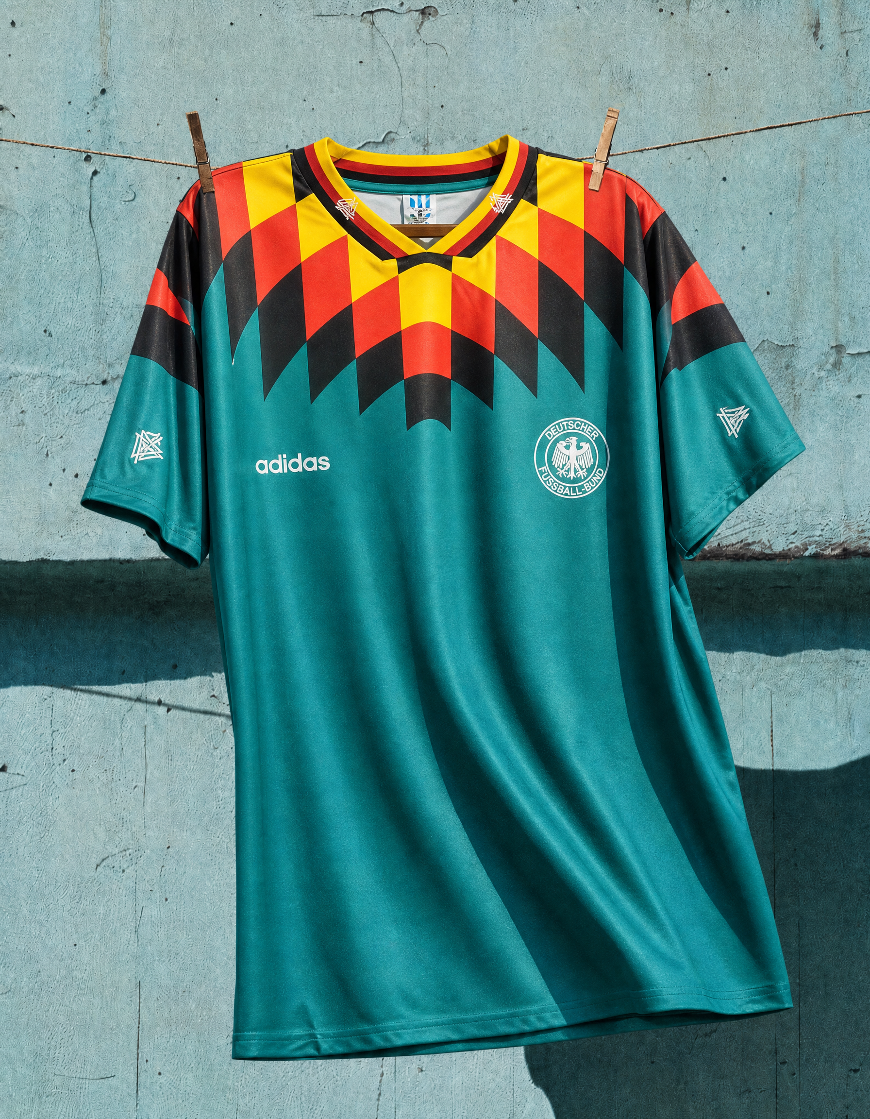 Allemagne Maillot Extérieur 1994 – vue 4
