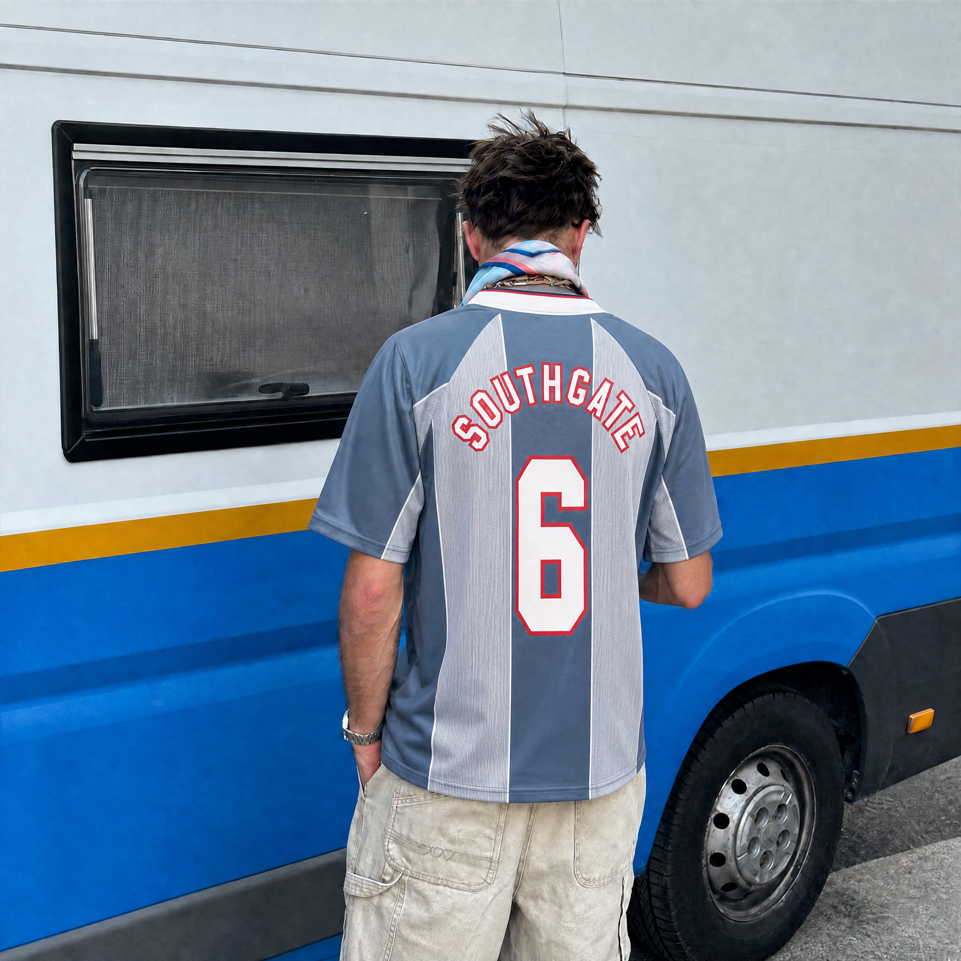 Angleterre Maillot Extérieur 1996 – vue 3