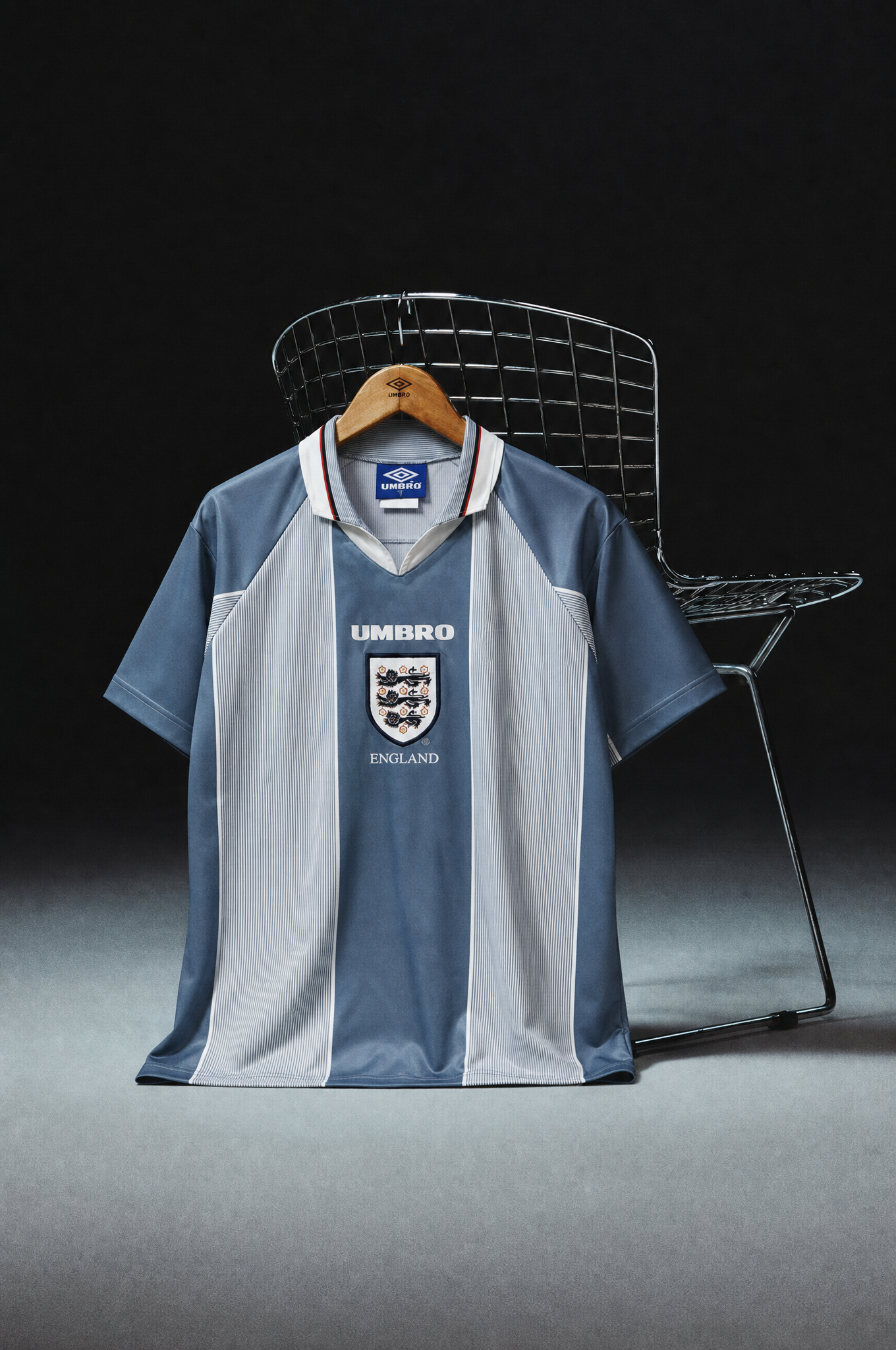 Angleterre Maillot Extérieur 1996 – vue 4