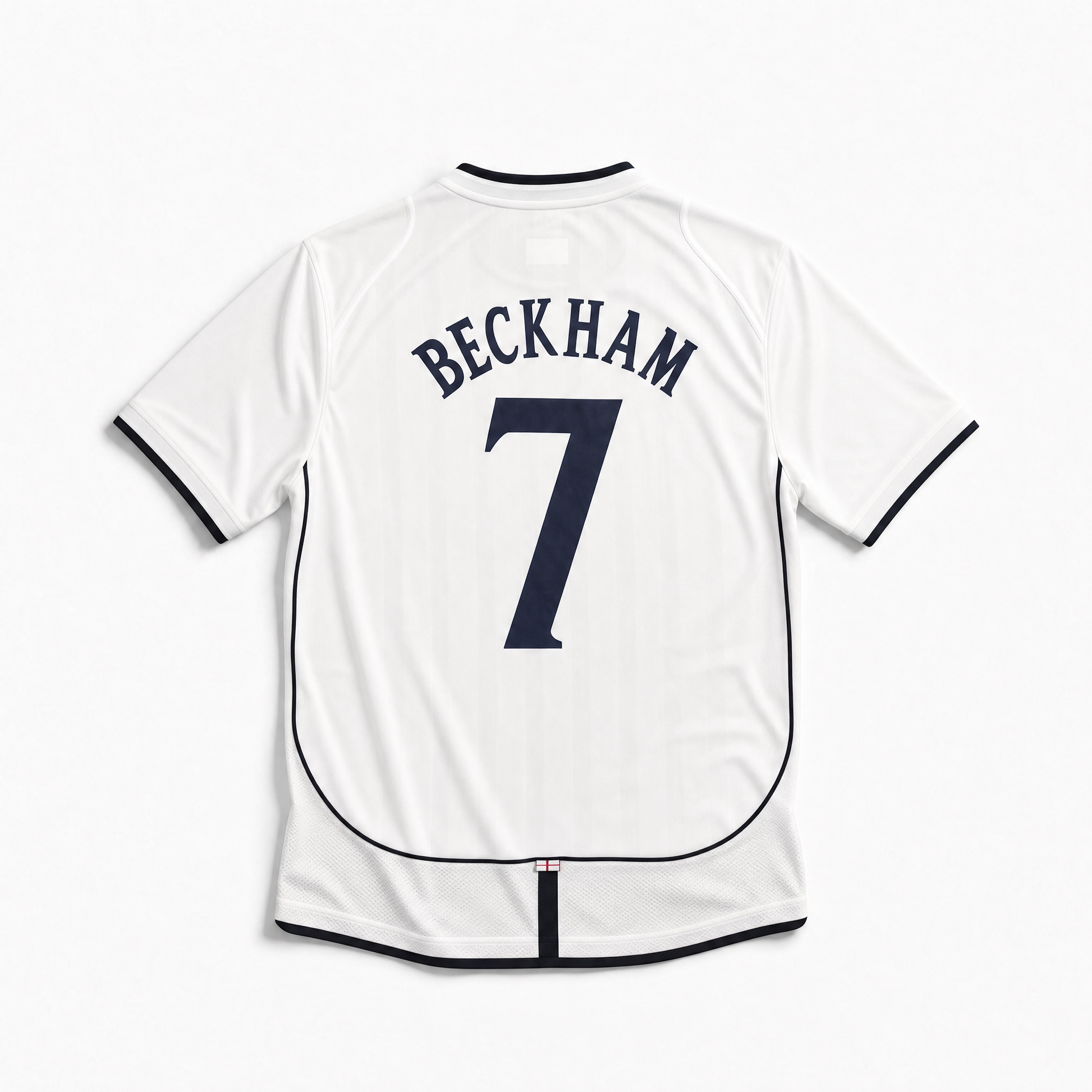 Angleterre Maillot Domicile 2002 – vue 5