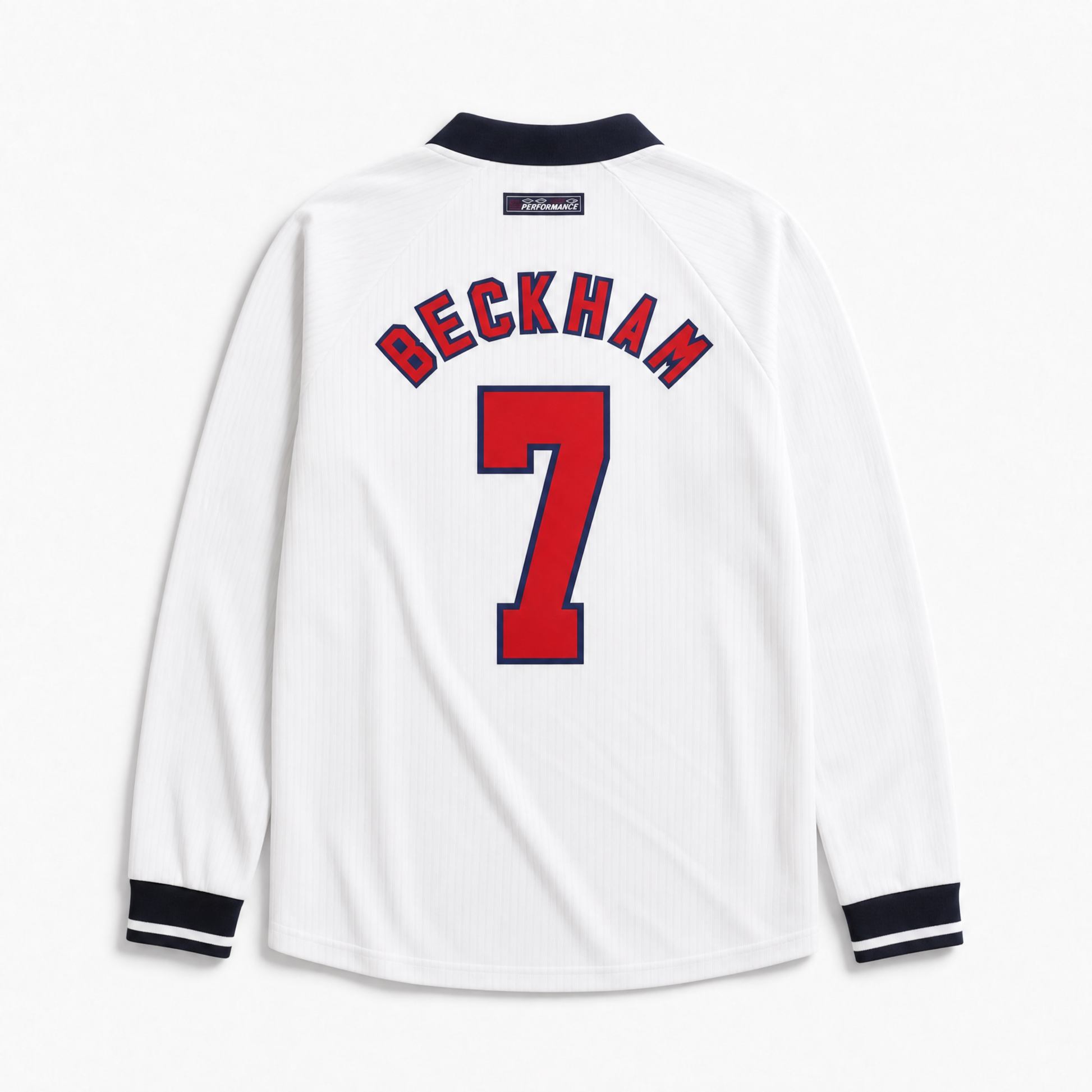 Angleterre Maillot Domicile Manches Longues 1998 – vue 2
