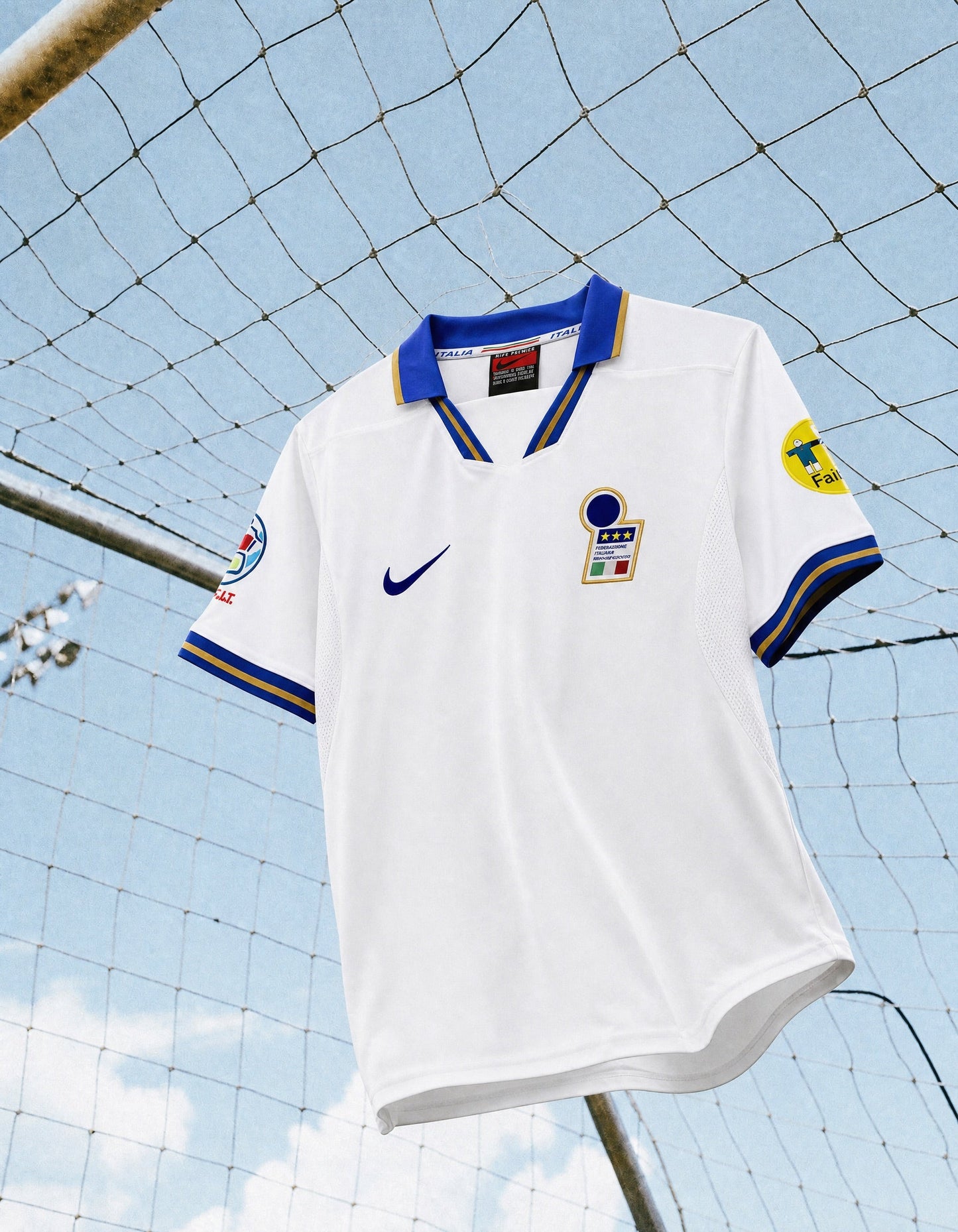 Italie Maillot Extérieur 1996 – vue 4