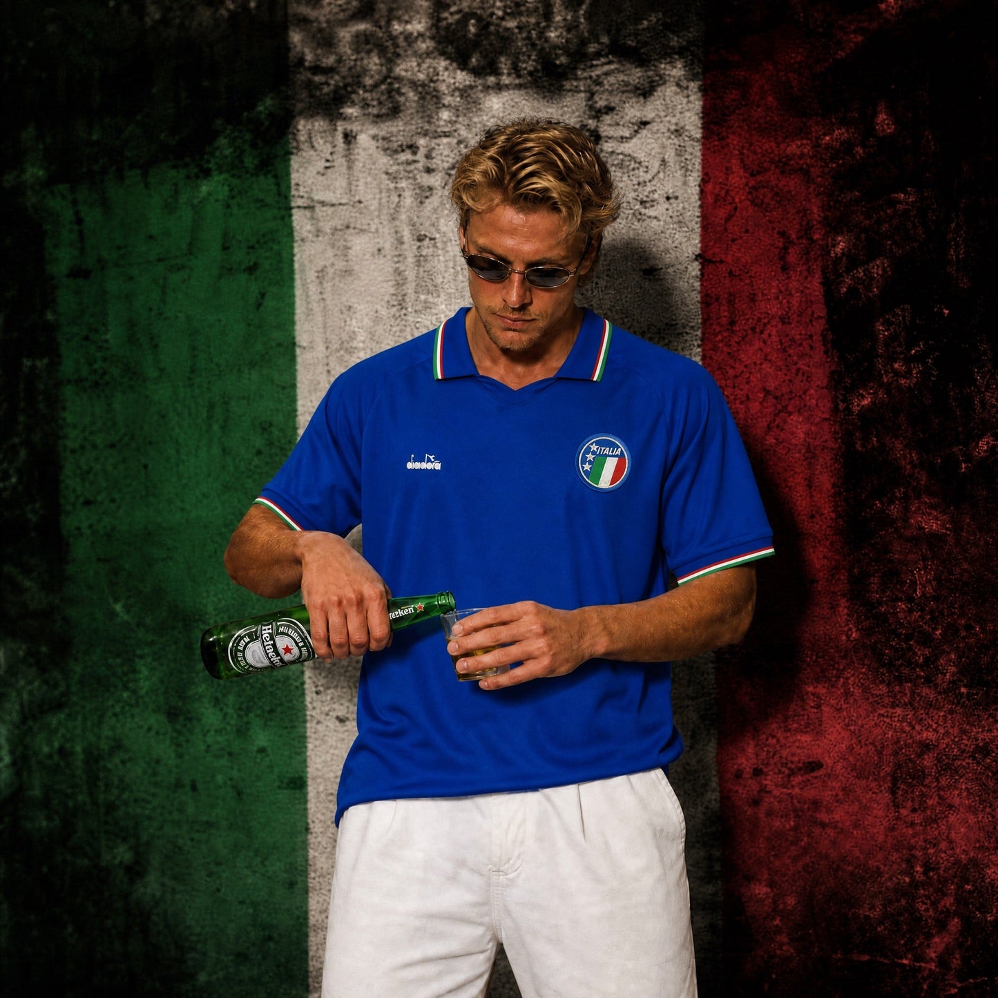 Italie Maillot Domicile 1990 – vue 3